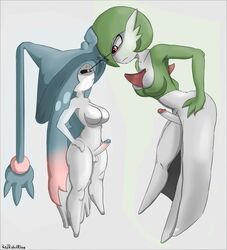 2futas 3_fingers anthro anthrofied armpits big_breasts big_penis black_sclera blue_hair bottomless breasts cleavage club_shaped_penis curved_penis dickgirl dress edit erection eye_contact fairy feet furry futanari gardevoir green_hair half-closed_eyes hand_on_hips hatterene humanoid_penis intersex large_breasts large_penis littlemedecine long_hair looking_down mostly_nude nintendo no_humans no_nipples nude penis_size_difference pink_hair pokemon pokemon_(species) pokemon_rse pokemon_ss prehensile_hair red_eyes redrabidrhino short_hair shortstack size_difference small_but_hung standing staring tentacle text thick_thighs thigh_gap watermark white_background white_eyes white_skin wide_hips