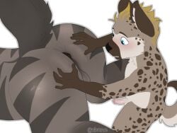 2boys age_difference artist_request blush cub father_and_son furry furry_only gay incest inviting male male/male male_only mature_male nude presenting presenting_ass presenting_butt size_difference teasing young