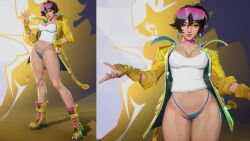 jubilee marvel marvel_rivals outfit sexy thick_thighs
