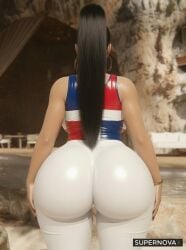 1girl 1girls 3d ai_generated ass back beach beach_background big_ass big_butt bimbo black_hair booty butt cyberpunk_2077 dominican dominican_flag fat_ass female female_only high_quality latina latina_female leggings lips looking_at_viewer massive_breasts mature mature_female nails panam_palmer ponytail ponytail_female sfm straight straight_hair tank_top thick_ass thick_thighs thighs tight_clothing tropical white_legwear wide_hips yoga_pants