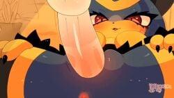 100licorice 1boy 1girls 2d 2d_animation animated animation anthro areola areolae balls ballsack big_breasts bouncing_breasts breasts cock dick erect_penis erection female_focus furry furry_female longer_than_10_seconds mp4 nipples palworld penis pussy scrotum sekhmet_(pal) sekhmet_of_death shorter_than_30_seconds sound tagme testicles thebredfactory_(va) vagina vaginal_insertion vaginal_penetration vaginal_sex video voice_acted