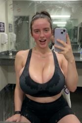 ai_generated ai_voice_acted billie_eilish celebrity huge_breasts post_workout real_person selfie sweat tagme verynormalguy video