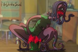 celia_mae dildo dildo_penetration dildo_riding monster_girl monsters_inc monsters_university mrdickinsock shy shy_female shy_girl tentacle tentacle_girl