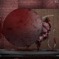 alien_(franchise) bbw big_breasts breasts cleavage female furry gore huge_breasts hyper_belly overweight pregnant ribbons_(bradythewwefan) tagme thick_thighs veiny_belly vo00ov wide_hips