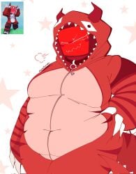 background chubby chubby_female drako_veeronica drakobloxxer forsaken_(roblox) onesie roblox roblox_game tv tv_head tv_screen veeronica veeronica_(forsaken)