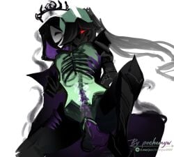 1boy 1girls 1x1x1x1 1x1x1x1_(forsaken) forsaken_(roblox) lustful_gaze noli_(forsaken) noli_(roblox) pochemywww pussy roblox roblox_game sweat sweaty sweaty_face