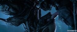 3d alien_(franchise) animated balls blender cock dasharky3d fellatio hive human humanoid tagme trapped video xenomorph