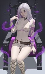 1dickgirl 1futa 1futanari 1intersex absurd_res absurdres ashe_(venzari) braid braided_hair choker cock_ring commission commission_art commissioner_upload dickgirl ear_piercing earrings elf erect erection fair_skin foreskin futa futanari gock intersex light-skinned_futa light-skinned_futanari light_skin lip_ring long_hair neozumi nipple nipples nose_piercing nose_ring original_character penis phimosis pubic_hair pubic_tuft purple_eyes purple_hair runny_makeup runny_mascara second-party_source tagme tattoo tattoo_on_arm tattoo_on_chest tattooed_arm tattoos thick_eyesbrows two-tone_hair white_hair witch