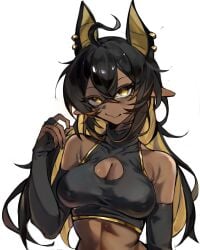 1girls breast female female_only gwenipon nipples nipples_visible_through_clothing oc original_character tagme
