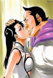 accurate_art_style ai_generated anime_coloring bleach curvy female female_only loly_aivirrne mature mature_female milf pinup solo solo_female solo_focus stickyai