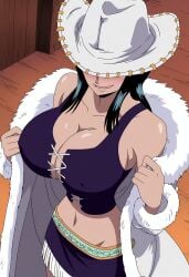 1girls ai_generated aindroidparanoid ass big_ass big_breasts big_butt breasts busty butt cowgirl cowgirl_outfit curvy cute fat_ass female female_only hair hi_res hips huge_breasts human large_ass large_breasts legs narrow_waist nico_robin nipples one_piece slim_waist solo tagme thick_ass thick_thighs voluptuous waist wide_hips