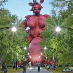 3d 3d_(artwork) adult adult_and_teenager adult_female adult_male anthro belly canid canine chubby chubby_anthro chubby_belly chubby_male city city_background city_lights city_skyline cityscape cock_vore crowd fat_male five_nights_at_freddy's fox foxy_(fnaf) frooberx frooberx_(artist) gay gay_domination gay_male human humanoid humanoid_genitalia humanoid_penis hyper hyper_balls hyper_penis imminent_cock_vore imminent_death imminent_penetration imminent_sex imminent_vore implied_cock_vore implied_vore implied_voyeurism machine machinery macro macro/micro macro_male macrophilia public public_exposure public_indecency public_nudity robot robot_humanoid scottgames vore voyeur voyeurism