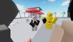 canine_genitalia caught femboy furry gay hands_on_hips i_hate_myself joining_in no_pants pulling_shirt_up roblox roblox_studio robloxian this_sucks