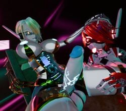 3d a.i.m.i_(aimizer0) aimizer0 big_penis blender blender_(software) breasts embedded_penetrable_sex_toy fat_ass female futa_on_female futa_with_female futanari glowing_genitalia glowing_veins huge_breasts imminent_oral imminent_penetration large_breasts large_cock living_sex_toy robot robot_girl see-through sexbot thick_thighs thighs transparent_body wanting_cock white_body