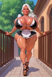 ai_generated bimbo ptriot_arc rwby willow_schnee