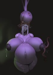 1girls amputee areolae blank_eyes breasts dualberettas elf female gigantic_breasts head_parasite huge_belly huge_breasts lactation markings mind_control nightborne nipple_penetration nipples nubless_amputee parasite pregnant quadruple_amputee ready_to_pop solo solo_female tentacle unusual_lactation void_corruption_(warcraft) warcraft world_of_warcraft