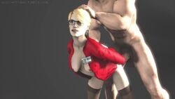 1girls 3d 3d_animation abs ambiguous_penetration animated arms_behind_back batman:_arkham_origins batman_(series) breasts clothed_female_nude_male completely_naked completely_naked_male completely_nude completely_nude_male dc dc_comics doctor dr._harleen_quinzel dr._harleen_quinzel_(arkham_origins) exposed_breasts faceless_male female female_focus glasses hair_bun hair_grab hair_pull half-dressed harleen_quinzel harleen_quinzel_(arkham_origins) huge_cock innocent-dan leggings light-skinned_female light-skinned_male male nipples no_sound open_shirt stockings straight video