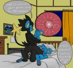 3rd_party_edit anthro apis artist_request breastfeeding cum cum_in_pussy cum_inside feral feral_on_feral furry impregnation incest luxray mother mother_and_son ovum parent_and_child pokemon pokemon_(species) shinx son sperm_cell