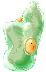 absorption absorption_vore body_horror encasement goo male male_only slime slime_monster stuck transformation trapped viddharta-joshua