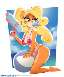 coco bandicoot from crash (series) by dankodeadzone