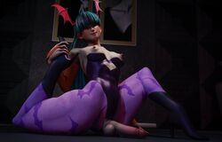 morrigan aensland from darkstalkers by garean