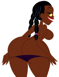 1girls 5_fingers adult_swim apple_butt artist_request ass ass_cleavage backboob bent_over big_ass big_breasts big_butt bikini black_eyes black_hair black_panties breasts brown_skin bubble_ass bubble_butt busty butt butt_crack cartoon_network curvaceous curves curvy curvy_body curvy_female curvy_figure dark-skinned_female dark_hair dark_skin dat_ass extra_thicc_rave_girl fat_ass female female_only hair happy hourglass_figure huge_ass human human_only large_ass large_breasts lipstick long_hair looking_at_viewer looking_back makeup mostly_nude mouth_open no_bra nudity open_eyes open_mouth partially_clothed pigtails plain_background pose posing rave_girl_(samurai_jack) red_lips red_lipstick round_ass round_ears samurai_jack sideboob smile solo standing stripping thick_ass thick_thighs thin_waist tied_hair topless twintails uncensored underwear undressing voluptuous white_background wide_hips yellow_sclera