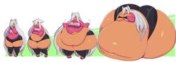 ass_body ass_expansion belly_expansion big_belly cat_ears chubby clothes_ripping fat huge_ass huge_belly huge_thighs hyper hyper_ass hyper_belly hyper_thighs jaykuma obese overweight thick_thighs tight_clothing weight_gain