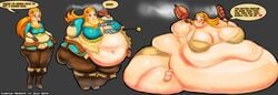 1girls belly big_belly blonde_hair chubby chubby_female clothes_ripping eating fat fat_girl fat_woman giant_belly hair huge_belly huge_thighs hyper hyper_belly hyper_butt hyper_thighs nintendo obese obese_female plumpchu princess_zelda smiling the_legend_of_zelda thick_legs thick_thighs tight_clothes ussbbw weight_gain wide_hips zelda_(breath_of_the_wild)