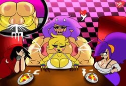 1futa 1girls animated anthro balls bella_(eroticphobia) big_breasts bovine breast_milk breasts cafe cum cum_in_pussy cum_inside cum_on_food female five_nights_at_freddy's five_nights_at_freddy's_2 food furry futa_on_female futa_with_female futanari lactation larger_futanari mcdraws milk no_sound overweight overweight_futanari penetration pizza public sex size_difference smaller_female testicles toy_chica_(eroticphobia) toy_chica_(fnaf) vaginal_penetration video webm