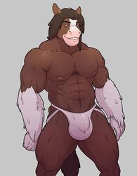 anthro better_version_at_source equid equine horse knuxlight male male_only mammal solo