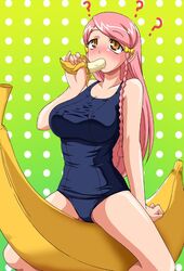 banana bow kage_kara_mamoru! kagekaramamoru swimsuit tagme