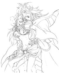 dissidia emperor_mateus female_kuja final_fantasy final_fantasy_ii final_fantasy_ix kuja rule_63