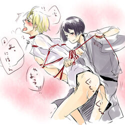 alfred_jones america_(hetalia) axis_powers_hetalia honda_kiku japan_(hetalia) male_only