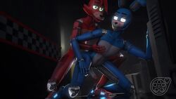 3d 60fps 720p animated animatronic animatronics anthro bliss blissful blissful_mouth blush blushing creampie cum cum_in_ass cum_inflation cumming_together ejaculation enjoying eyes_half_open eyes_rolling_back femboy five_nights_at_freddy's foxy_(fnaf) fuckboy furry gay glowing_eyes hstudios looking_at_another looking_pleasured loop male orgasm orgasm_face orgasm_from_anal robot robot_humanoid sound toy_bonnie_(fnaf) video watermark