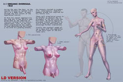 breast_expansion commission concept_art corruption dripping english_text expansion feminization futanari growth lactation male male_focus male_only orionart scifi small_breasts story transformation