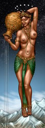 1girls breasts female ganga goddess hindu_mythology mythology