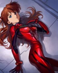 asuka langley sohryu from neon genesis evangelion by optionaltypo