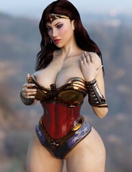 1girls 3d alternate_version_available amazon big_breasts breast breasts brown bust busty commission daz3d daz3d_studio daz_studio dc dc_comics diana_prince fanart female female_focus female_only female_solo guhzcoituz hero heroine huge_breasts iray justice_league large_breasts legs light-skinned_female light_skin lips lipstick mature mature_female mature_woman panties red_lips red_lipstick render solo solo_female solo_focus superheroine thick thick_legs thick_thighs thighs tiara waist wide_hips wonder_woman wonder_woman_(series)