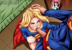 1boy 1girls big_breasts black_hair blonde_hair breasts cheating cheating_husband clark_kent clothed clothing cousin cousins cuckquean dc dc_comics fellatio female hand_on_head incest justicehentai.com kal-el kara_danvers kara_zor-el kissing kneeling kneeling_oral_position lois_lane long_hair looking_at_partner looking_up male married married_man netorare nipple ntr on_knees one_breast_out oral_penetration oral_sex photo red_cape short_hair straight supergirl superman superman_(series) wedding_photo