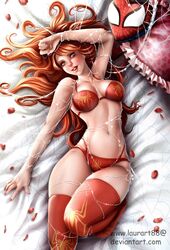mary jane watson from marvel by laurart88