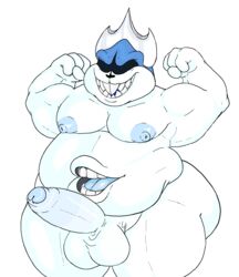 alpha_channel anthro balls belly biceps big_balls big_belly big_nipples big_penis darkner deltarune drawpile erection fangs flabby_arms flexing foreskin genitals hi_res humanoid king_spade male male_only meme monster moobs musclegut muscular nipples nood1e overweight pecs penis sharp_teeth slightly_chubby solo solo_male stomach_mouth teeth thick_thighs uncut video_games wide_hips