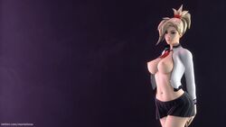 mercy from overwatch by mavixtious