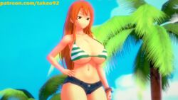 nami (one piece) from one piece by takeo92