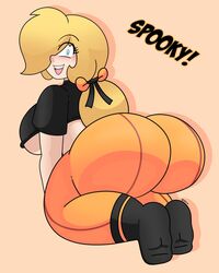 big_ass bimbo blonde_hair blue_eyes breast bubble_ass bubble_butt daisy-pink71 daisy_(daisy-pink71) halloween huge_ass round_ass thick thick_ass thick_thighs voluptuous yoga_pants