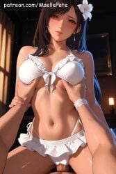 ai_generated anime armpits ass beautiful beauty blush breasts breasts cow_girl cowgirl_position cute female final_fantasy flat_belly girl girly high_resolution highres human long_hair love maellepetite male medium_breasts naked nipples nude nude_female oil oiled oiled_body oiled_skin penis_in_pussy petite petite_body petite_female pose riding riding_penis sex shiny_skin skinny slim slim_waist small_breasts smaller_female straight tifa_lockhart uncensored vein veiny_penis young younger_female