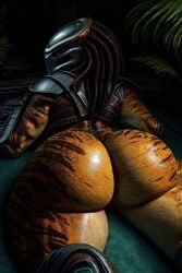 1alien 1girls 1monster ai_generated alien alien_girl alien_humanoid armor armored_female armwear ass ass_cheeks ass_focus back back_view big_ass big_ass_cheeks big_bubble_butt big_butt big_butt_cheeks big_buttocks black_hair bottom_heavy bottomless bottomless_female breastplate brown_skin brown_skinned_female bubble_butt butt_focus buttocks civitai curvaceous curvy curvy_female curvy_figure exposed_ass exposed_butt faceless faceless_character faceless_female fat_ass fat_butt female female_focus female_only female_yautja fireandflame from_behind half-dressed half_clothed half_naked half_naked_female half_nude half_nude_female helmet hourglass_figure huge_ass huge_asscheeks huge_bubble_butt huge_butt huge_thighs humanoid jungle laying_down looking_at_viewer lying lying_down lying_on_stomach mask masked_female monster monster_girl outdoors partially_clothed predator_(franchise) presenting presenting_ass presenting_hindquarters realistic rear_view round_ass round_butt self_upload shiny_ass shiny_skin slim_waist solo solo_female striped_body stripes thick_ass thick_butt thick_legs thick_thighs thighs thin_waist unseen_female_face voluptuous voluptuous_female wide_hips yautja