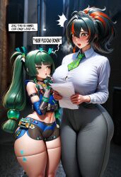 qingyi (zenless zone zero) from zenless zone zero by kimoigaijin