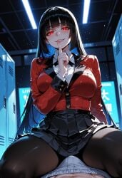 jabami yumeko from kakegurui by miyuai