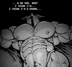 1boy 1male abs armor bara biceps big_muscles bunny bunny_ears gay helmet male male_only monochrome muscle muscles muscular muscular_arms muscular_male nipples nude pecs rabbit rg01 rg01_(undertale) ripped-saurian royal_guard_(undertale) royal_guard_1 solo solo_male undertale