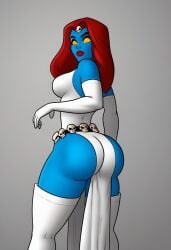 ass ass dress dress_inside_ass female marvel mystique standing